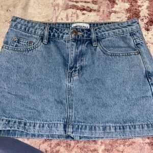 Princess polly denim skirt